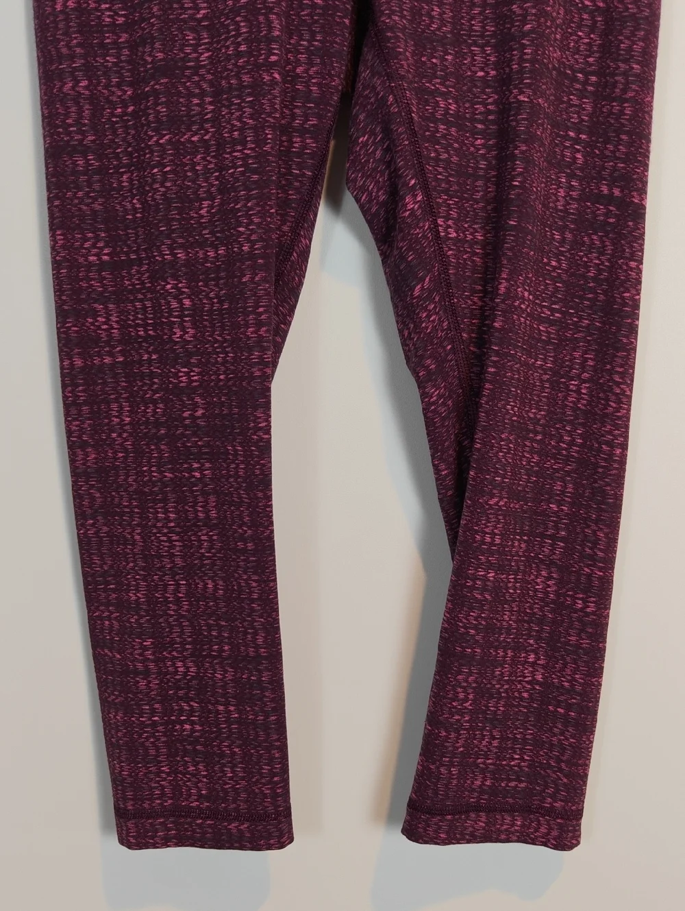 LULULEMON Wunder Under Crop Ziggy Wee August Glo / Raspberry Glo Light Size 4